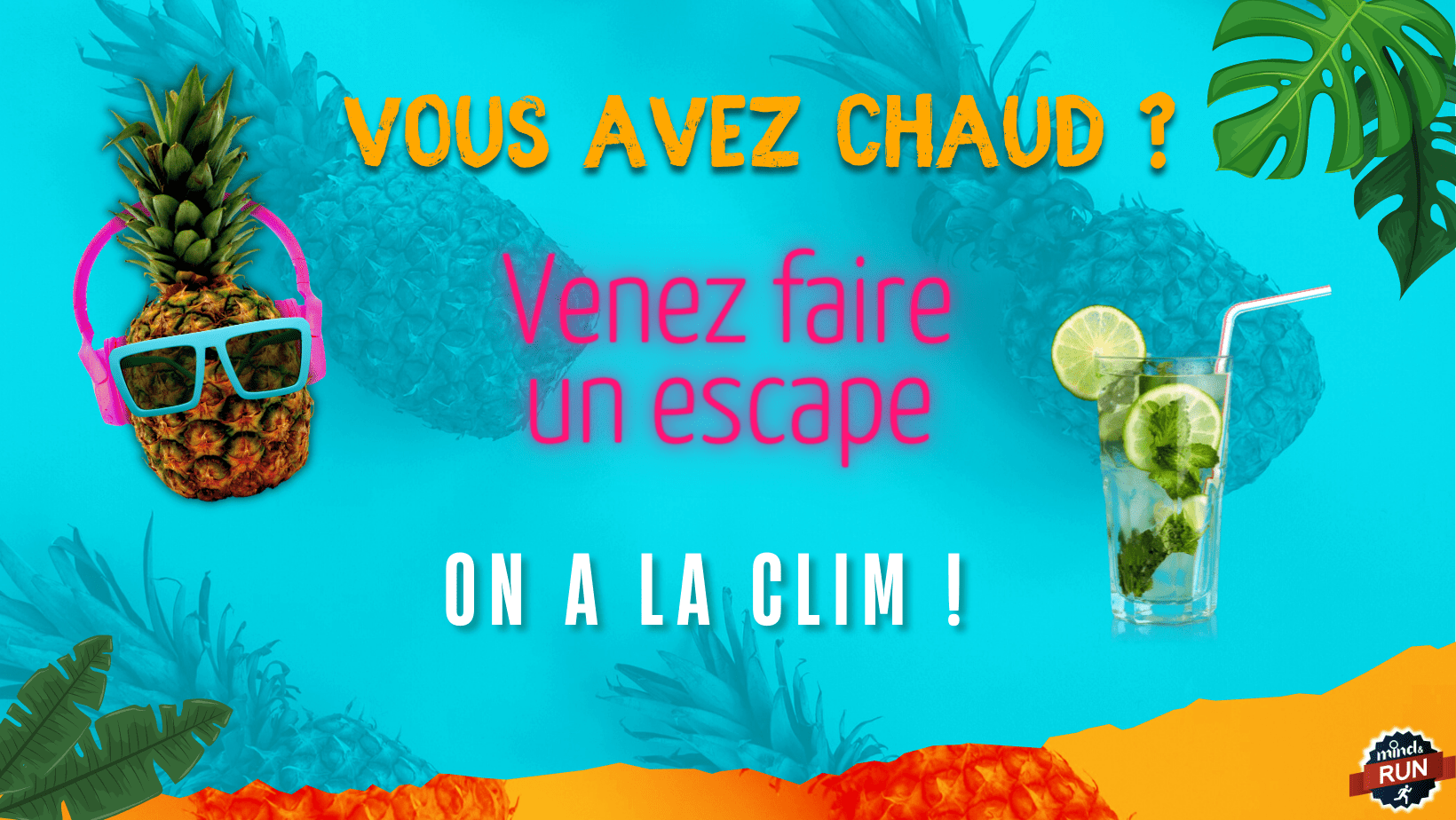 1 Escape game à Aix en Provence Mind and Run 7 Rooms sur 850m2